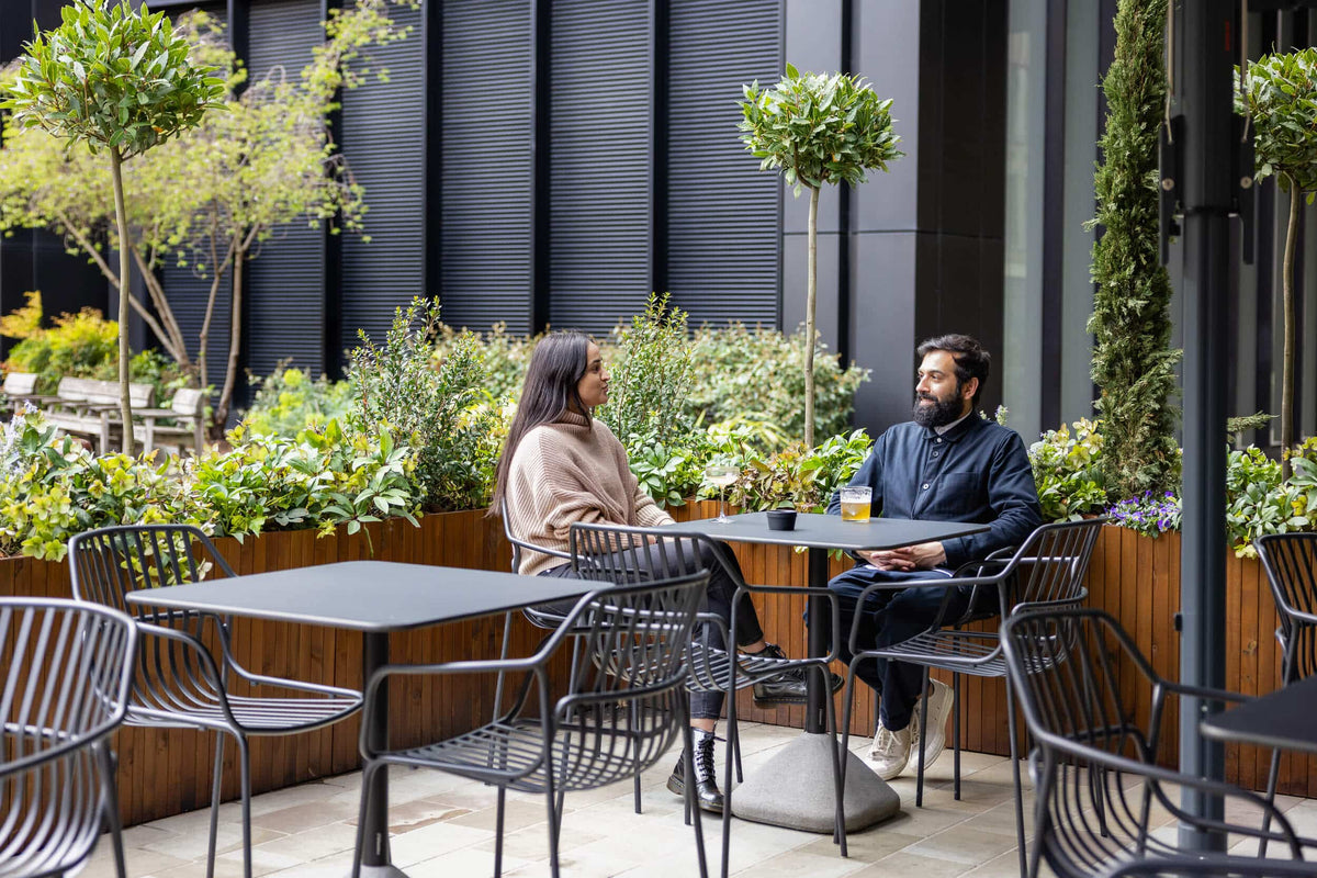 A bespoke planter terrace for Dave's Wine Bar