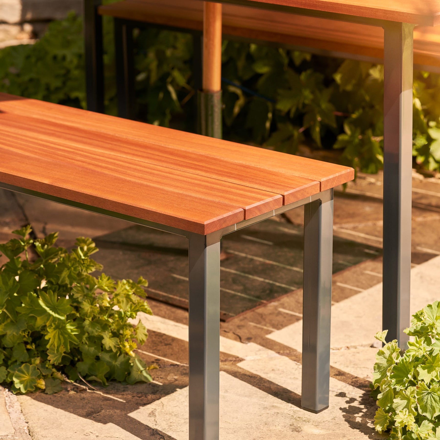 Hardwood Garden Table & Benches | Delivered Fully Assembled | Free UK ...