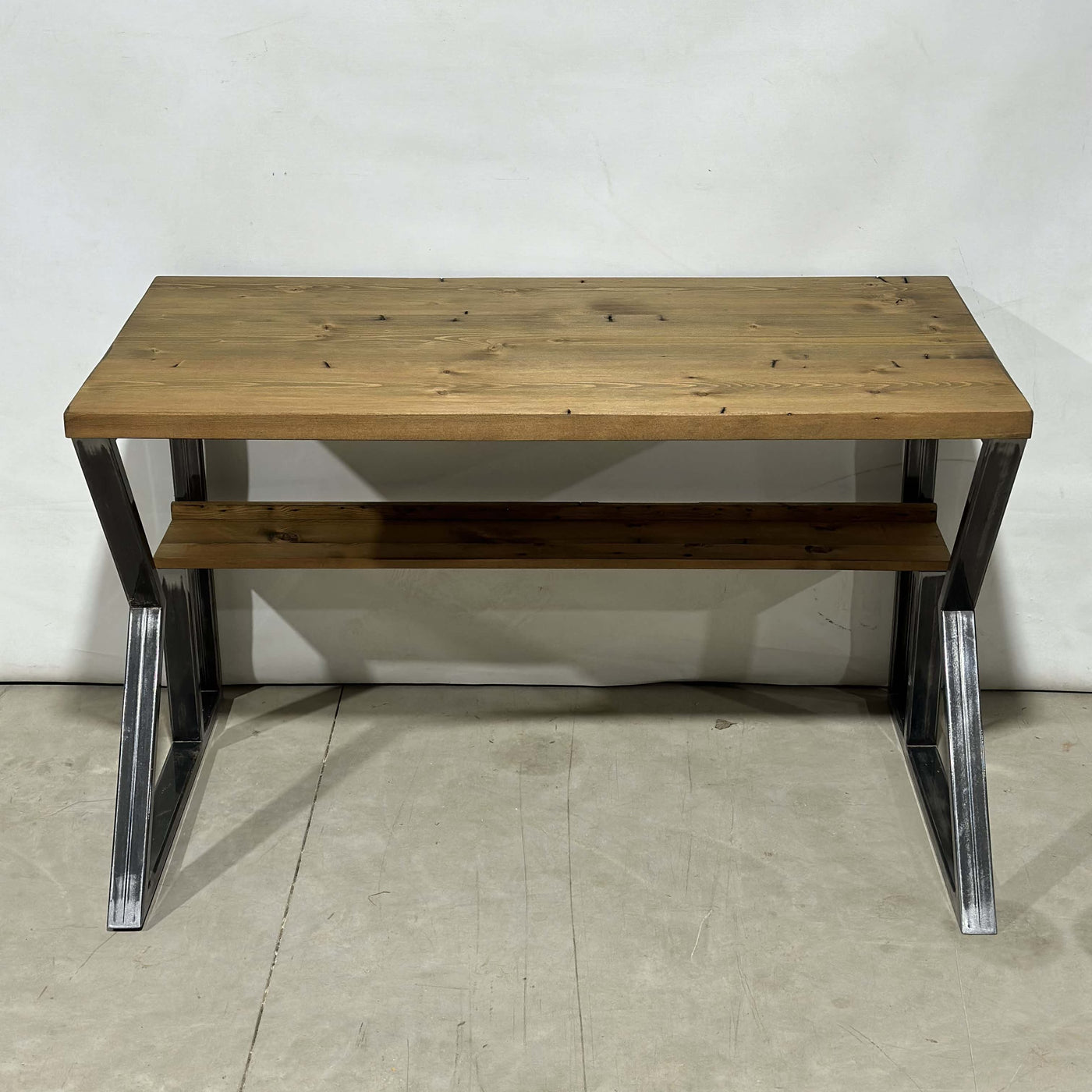 Industrial Oak Desk