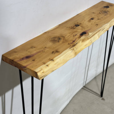 Live Edge Console Table