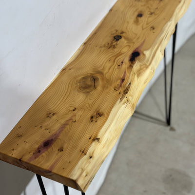 Live Edge Console Table