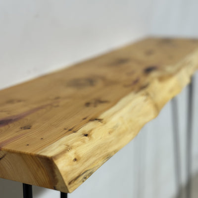 Live Edge Console Table