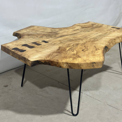 Live edge coffee table