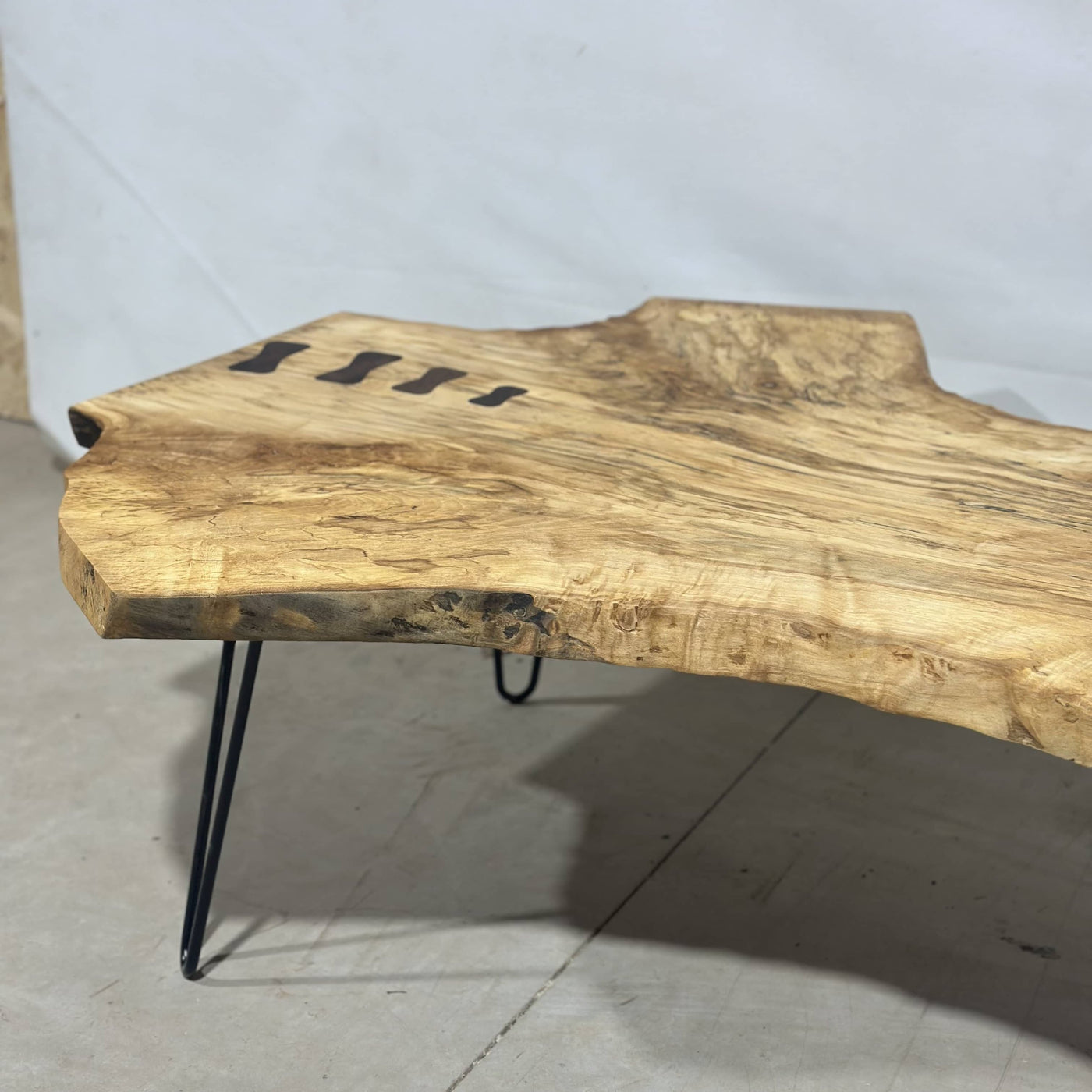 Live edge coffee table