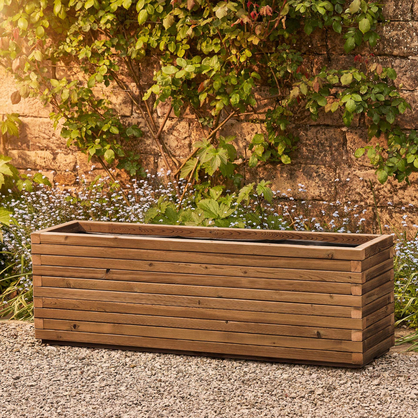 Modern Garden Patio Planter EXTRA LARGE With Optional Castors